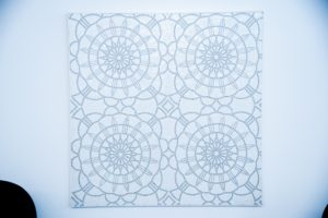 TREND Terrazzo stone & glass wall art