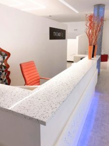 Trend Terrazzo Transcenda Counter Top, Miami USA